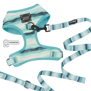 GMA-CAICOS-S | Sassy Woof Barks & Caicos Adjustable Harness