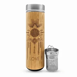 Bamboo530LOVE | Bhavana Bottle Natural Bamboo Water Bottle