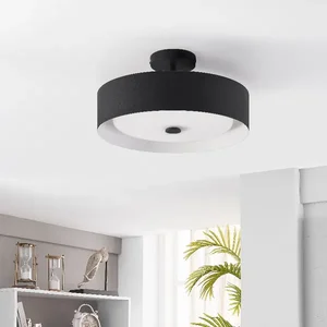 B4106SFBW | Bromi Design Lynch Semi Flush Mount Ceiling