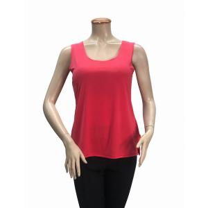 Island T318-C-P2 Round Neck Basic Solid Tank Top (pack Of 1)