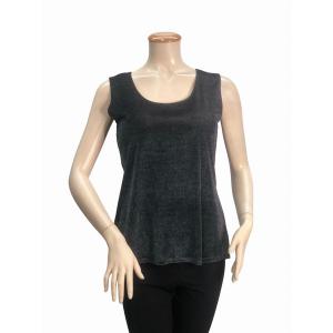 Island T318-1105-B3 Round Neck Basic Solid Tank Top (pack Of 1)