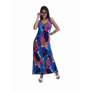 Island D051-9003-P3 Full Length Sleeveless Dress (pack Of 1)