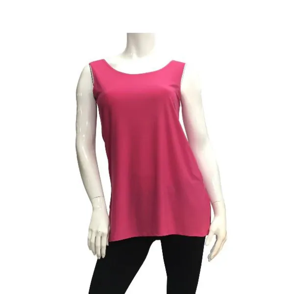 Island T365-F5 Tank Top With Reversible Neckline (pack Of 1)