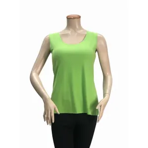 Island T318-L-P3 Round Neck Basic Solid Tank Top (pack Of 1)