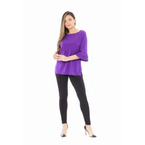 Island T511-P3 Double Bell Sleeve Tunic (pack Of 1)