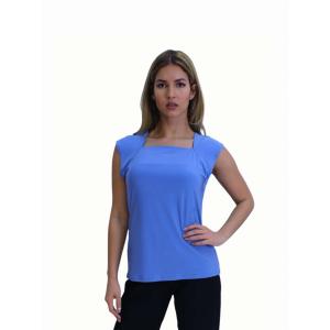 Island T603-RIV-P3 Top Queen Anne Neckline Top (pack Of 1)