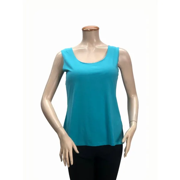 Island T318-TU3 Round Neck Basic Solid Tank Top (pack Of 1)