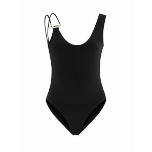 Nocturne N22YN14005-0002-S V-neck Bodysuit (pack Of 1)