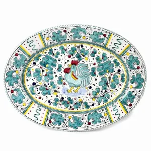 Artistica GR0012 Orvieto Rooster Platter (pack Of 1)