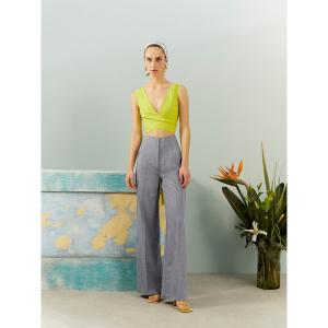 Nocturne N22YS3022-0011-S High-waisted Wide Leg Pants (pack Of 1)