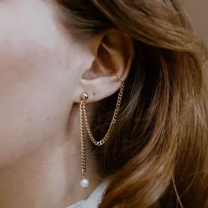 Zepplin The Label Elegant Gold Filled Emmerson Earrings