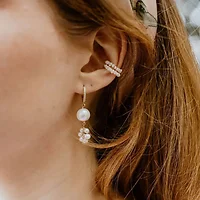 Zepplin The Label-pearl-ear-cuff