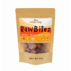 Urban Dog RawBitez Freeze-Dried Beef Dog Treats - 6 oz