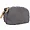 Poisepup Designer Gray Leather Waste Bag Holder
