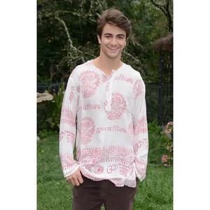 Jayli Imports Lightweight Cotton Ram Nam 3-Button Long