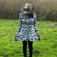 Jayli Imports-#125GDWDress:#125GD-blk-L