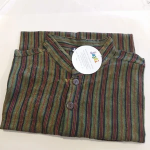 AJS19-71Mshirt:AJS19-71-grn-2X | Jayli Imports Nepali