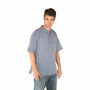 AJS19-71Mshirt:AJS19-71-bl-XL | Jayli Imports Nepali