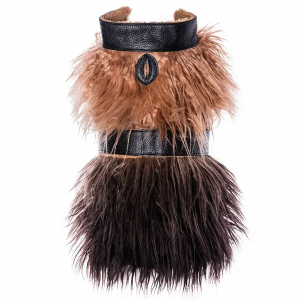 Poisepup 1473-107 Mink Faux-fur Vest (pack Of 1)