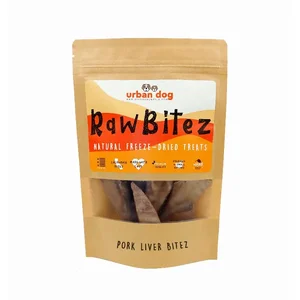 Urban Dog RawBitez Natural Freeze-Dried Pork Liver Treats