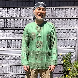 Jayli Imports-AS108MShirt:AS108-grn-2X