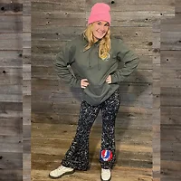 Jayli Imports-AB116GDWPants:AB116GD-M