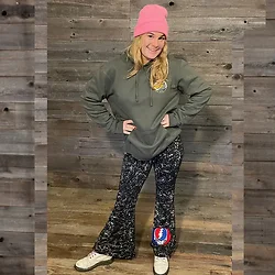 Jayli Imports-AB116GDWPants:AB116GD-M