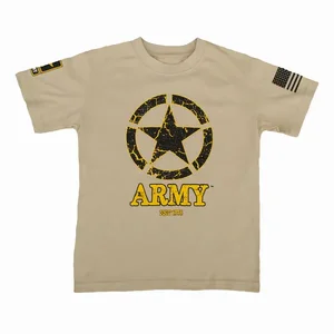 Trooper Clothing Coyote Army Youth T-Shirt - Medium Size