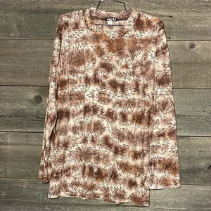 GDM25MShirt:GDM25-brn-L | Jayli Imports BOBBY SHIRT Tie Dye