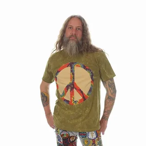NTM27MShirt:NTM27-XL | Jayli Imports Rainbow Tie Dye Peace
