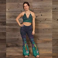 Jayli Imports-PSBear22-44WPants:PSBear22-44-purp/grn-XL