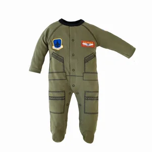 Trooper Clothing Baby Army Flight Suit Crawler - 0 to 3