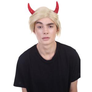 Goods HM-097A Mr. Us President Wig With Devil Horns (pack Of 1)