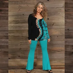 Jayli Imports-JD150WTop:JD150-turq-L