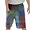 Jayli Imports Ram Nam Overdye Patchwork Men's Lounge Shorts