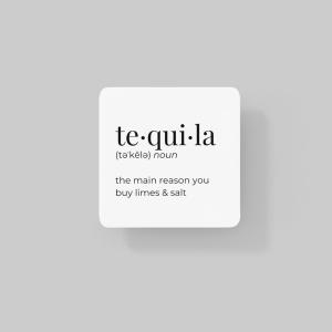 Black 149900688 Tequila Coaster (pack Of Set Of 4)