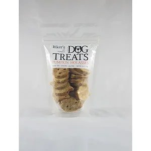Riker's Dog Treats 4oz Organic Pumpkin Molasses Dog Treats