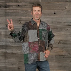 AB131MShirt:AB131-blk-L | Jayli Imports GREER SHIRT Men's