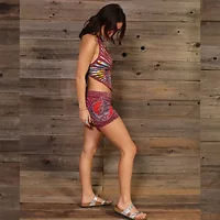 Jayli Imports-PSGD22-40WShorts:PSGD22-40-plum-M