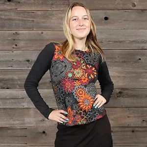 AB125WTop:AB125-XL | Jayli Imports JUBILEE TOP Cotton Pico