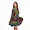 PAE41Wdress | Jayli Imports Tie Dye Long Sleeve Mini Dress