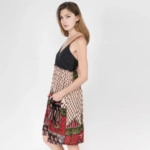 Jayli Imports HAILEY DRESS - Assorted Color Rayon Crepe