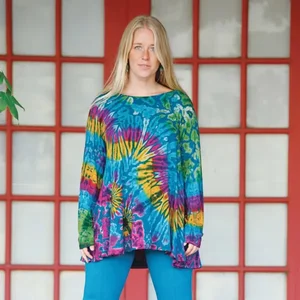 PAE15WTop:PAE15-S | Jayli Imports Hand Dyed Rayon Spandex