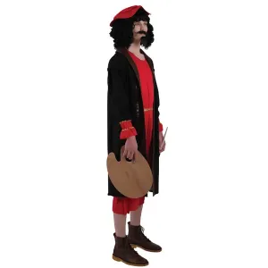 Goods F-01-001-S Renaissance Painter Costume (pack Of 1)