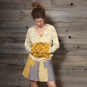 Jayli Imports Heart of Gold Tie Dye Pullover Hoody with SYF