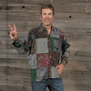 AB131MShirt:AB131-blk-XL | Jayli Imports GREER SHIRT Men's