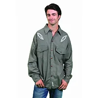 Jayli Imports-AJW31LGDMShirt:AJW31L-khk-2X