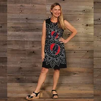 Jayli Imports-PSGD22-36WDress:PSGD22-36-blk-S