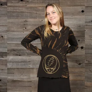 AB150GDWTop:AB150GD-L | Jayli Imports Tie Dye Long Sleeve