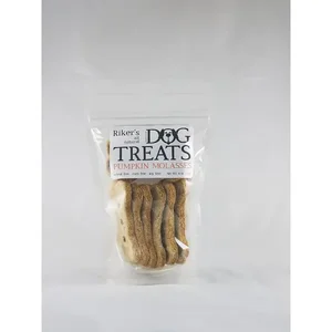 Riker's Dog Treats Pumpkin Molasses Dog Treats - 4oz Pack